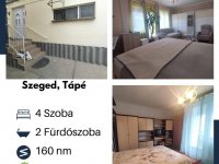 Eladó családi ház, Szegeden 98 M Ft, 3+1 szobás