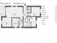 Eladó nyaraló, Balatonszárszón 56.5 M Ft, 3 szobás