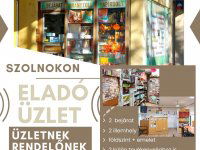 Eladó üzlethelyiség
