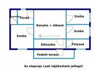 Eladó családi ház, Jászárokszálláson 16.5 M Ft, 1+2 szobás