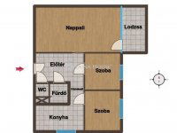 Eladó panellakás, III. kerületben 85 M Ft, 1+2 szobás