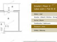 Eladó téglalakás, VIII. kerületben 49 M Ft, 1 szobás