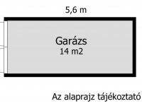 Eladó garázs, Győrött 6 M Ft / költözzbe.hu