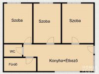 Eladó téglalakás, Hódmezővásárhelyen 85 M Ft, 3 szobás