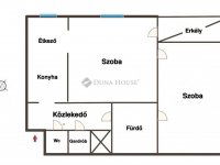 Eladó téglalakás