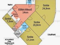 Eladó téglalakás, IX. kerületben, Hentes utcában 84.9 M Ft