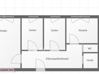 Eladó panellakás, XIX. kerületben 65 M Ft, 1+2 szobás