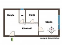 Eladó téglalakás, Pécsett 21.99 M Ft, 1 szobás