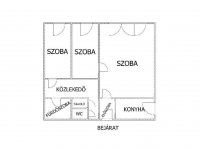 Eladó panellakás, IV. kerületben 66.5 M Ft, 1+2 szobás