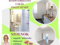 Kiadó téglalakás, albérlet, Szolnokon 130 E Ft / hó, 2 szobás