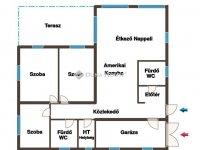 Eladó családi ház, XVIII. kerületben 153 M Ft, 4 szobás