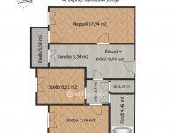 Eladó téglalakás, XXI. kerületben 68 M Ft, 1+2 szobás