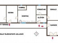 Eladó családi ház, Lajoskomáromban 24.9 M Ft, 2 szobás