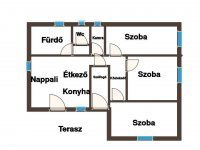 Eladó családi ház, Kozármislenyen 90 M Ft, 2+1 szobás