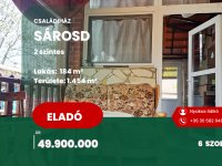 Eladó családi ház, Sárosdon 49.9 M Ft, 6 szobás