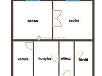 Eladó családi ház, Szobon 22.8 M Ft, 2 szobás