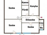 Eladó téglalakás, Kecskeméten 59.99 M Ft, 3 szobás