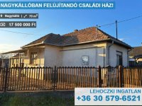 Eladó családi ház, Nagykállóban 17.5 M Ft, 2 szobás