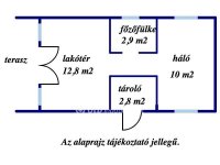Eladó nyaraló, Gyomaendrődön 9.9 M Ft, 1+1 szobás