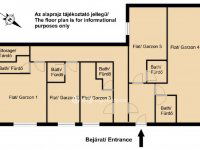 Eladó téglalakás, IX. kerületben 115.9 M Ft, 5 szobás