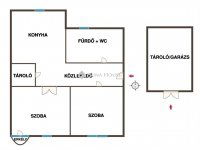 Eladó téglalakás, Kecskeméten 54.9 M Ft, 2 szobás