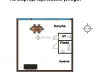 Eladó panellakás, IV. kerületben 55.5 M Ft, 1 szobás