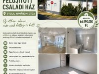 Eladó családi ház, Gyulán 66.99 M Ft, 4 szobás