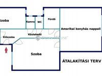 Eladó téglalakás, Budapesten, IX. kerületben 79.9 M Ft, 2 szobás