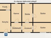 Eladó családi ház, Óföldeákon 4.99 M Ft, 2+1 szobás