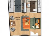 Kiadó téglalakás, albérlet, VI. kerületben 340 E Ft / hó