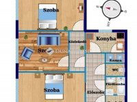 Eladó panellakás, III. kerületben 84.9 M Ft, 3 szobás