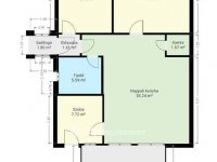 Eladó családi ház, Pápán 48.5 M Ft, 2+1 szobás