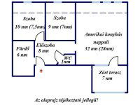 Eladó téglalakás, Gyulán 74 M Ft, 1+2 szobás