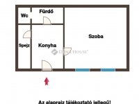Eladó téglalakás