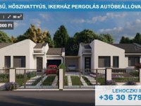 Eladó ikerház, Nyíregyházán 89.99 M Ft, 4 szobás