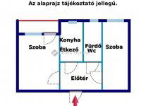 Kiadó panellakás, albérlet, Pécsett 200 E Ft / hó, 2 szobás