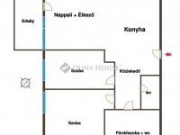 Eladó téglalakás