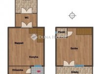 Eladó családi ház, Tokodon 23.5 M Ft, 2 szobás