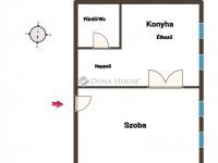 Eladó téglalakás, Pécsett 53.9 M Ft, 2 szobás