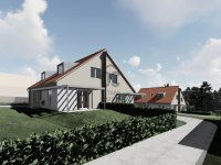 Eladó ikerház, Mogyoródon 154.9 M Ft, 6 szobás