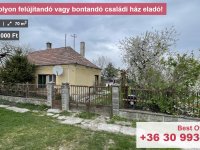 Eladó családi ház, Győrzámolyon 35 M Ft, 2 szobás
