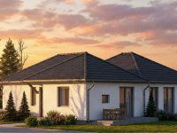 Eladó ikerház, Százhalombattán 125 M Ft, 4 szobás