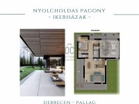 Eladó ikerház, Debrecenben 201.6 M Ft, 5 szobás