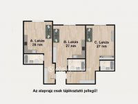 Eladó téglalakás, VI. kerületben 59 M Ft, 1 szobás