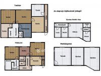 Eladó családi ház, XVIII. kerületben 112 M Ft, 5+2 szobás
