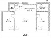 Eladó téglalakás, Keszthelyen 149 M Ft, 3 szobás