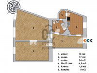Eladó téglalakás, XI. kerületben 84.9 M Ft, 2 szobás