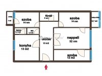 Eladó téglalakás, Kecskeméten 65 M Ft, 4 szobás