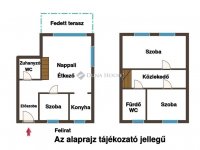 Eladó sorház, Nagytarcsán 126 M Ft, 4 szobás