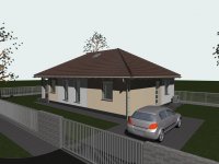 Eladó ikerház, Kiskunlacházán 71 M Ft, 4 szobás